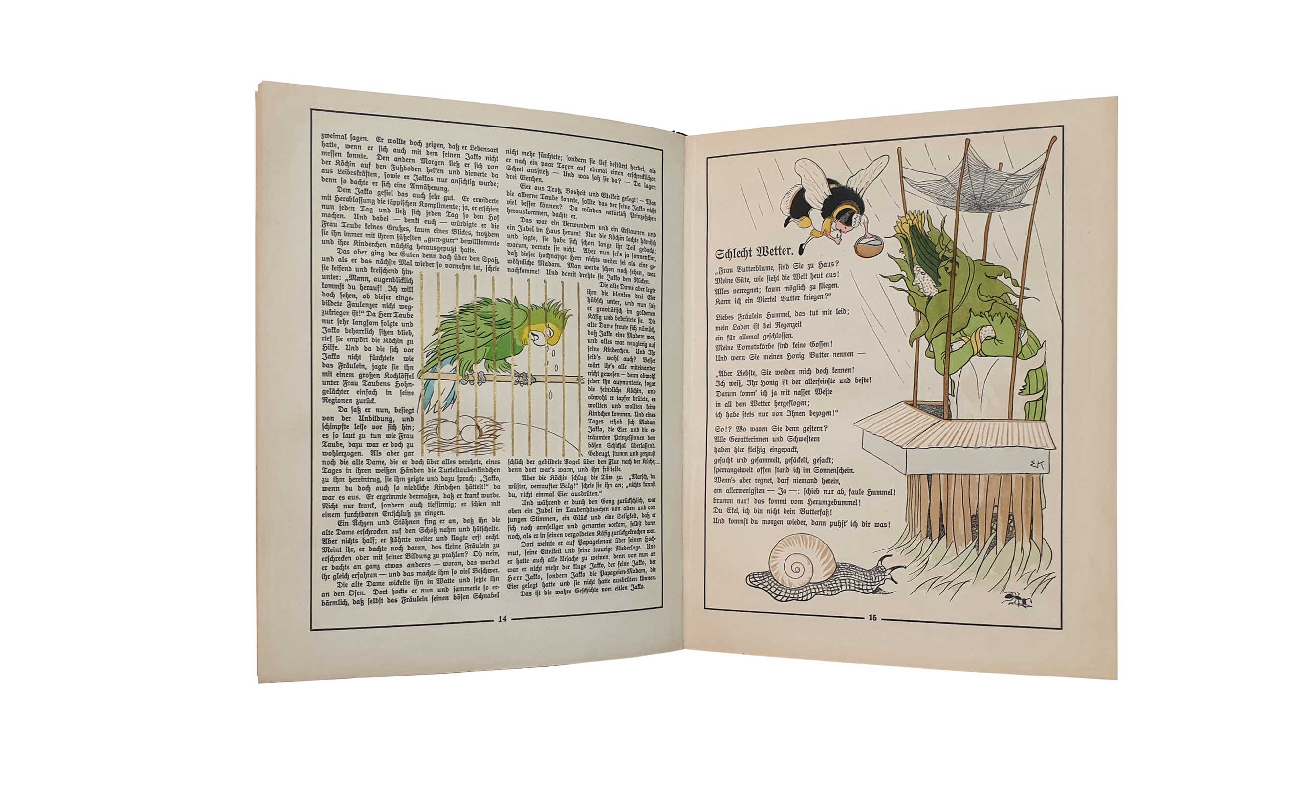 <p>A﻿blösen der TESA-Verklebungen, Entfernen der rostigen Klammern, rostige Stellen aus dem Papier entfernen und Schließen der Löcher mit Japanpapier, Fadenheftung, Sicherung und Ergänzung der Original-Vorsatzpapiere, Erneuerung des Einbandes (Pappband) unter Verwendung der Original-Bezugspapiere. Auftragsarbeit 2024</p>